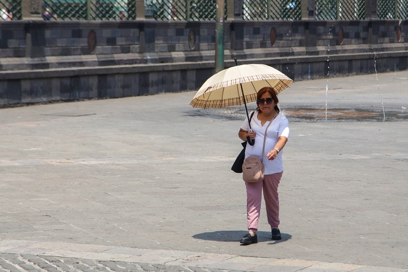 Furia natural: calor de hasta 45 grados se dejarán sentir en Puebla