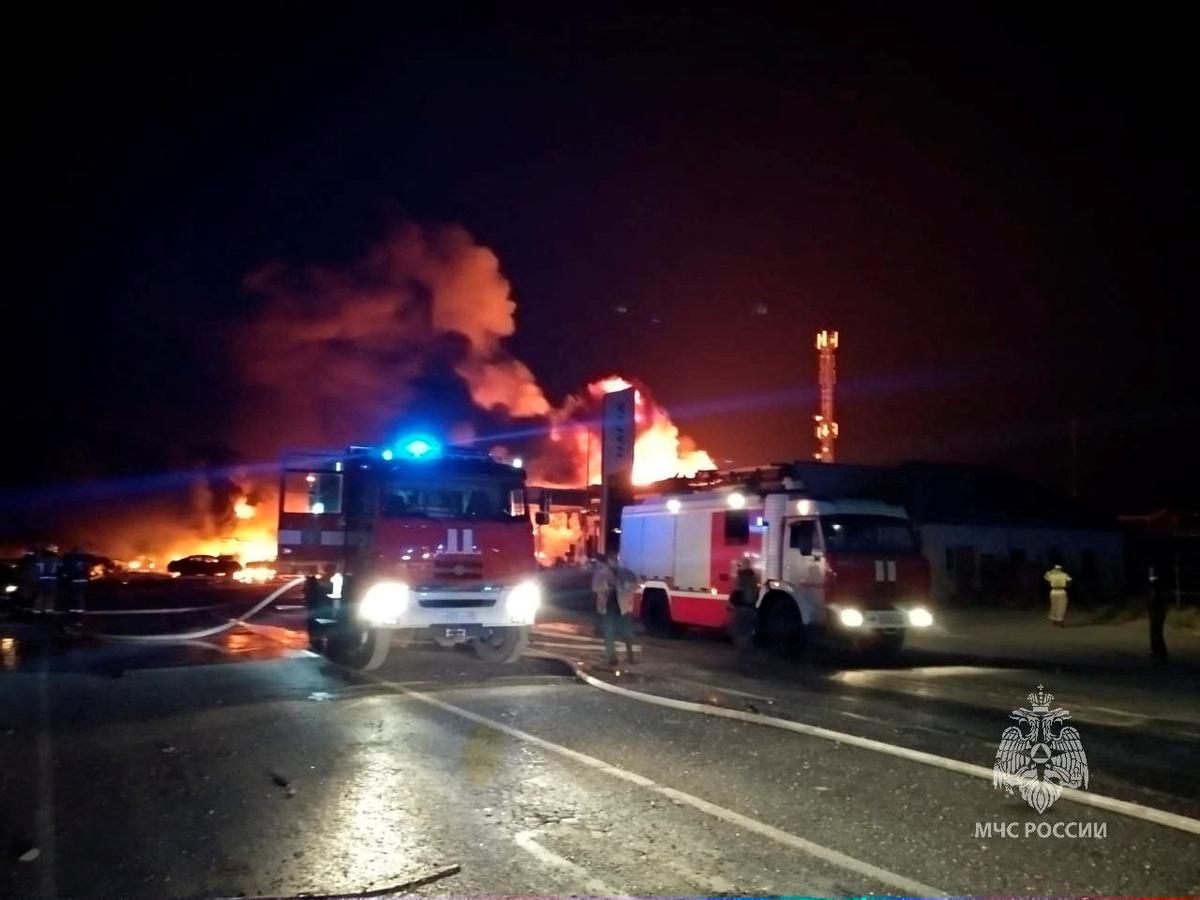 Explosión en gasolinera de Rusia deja saldo de 35 muertos