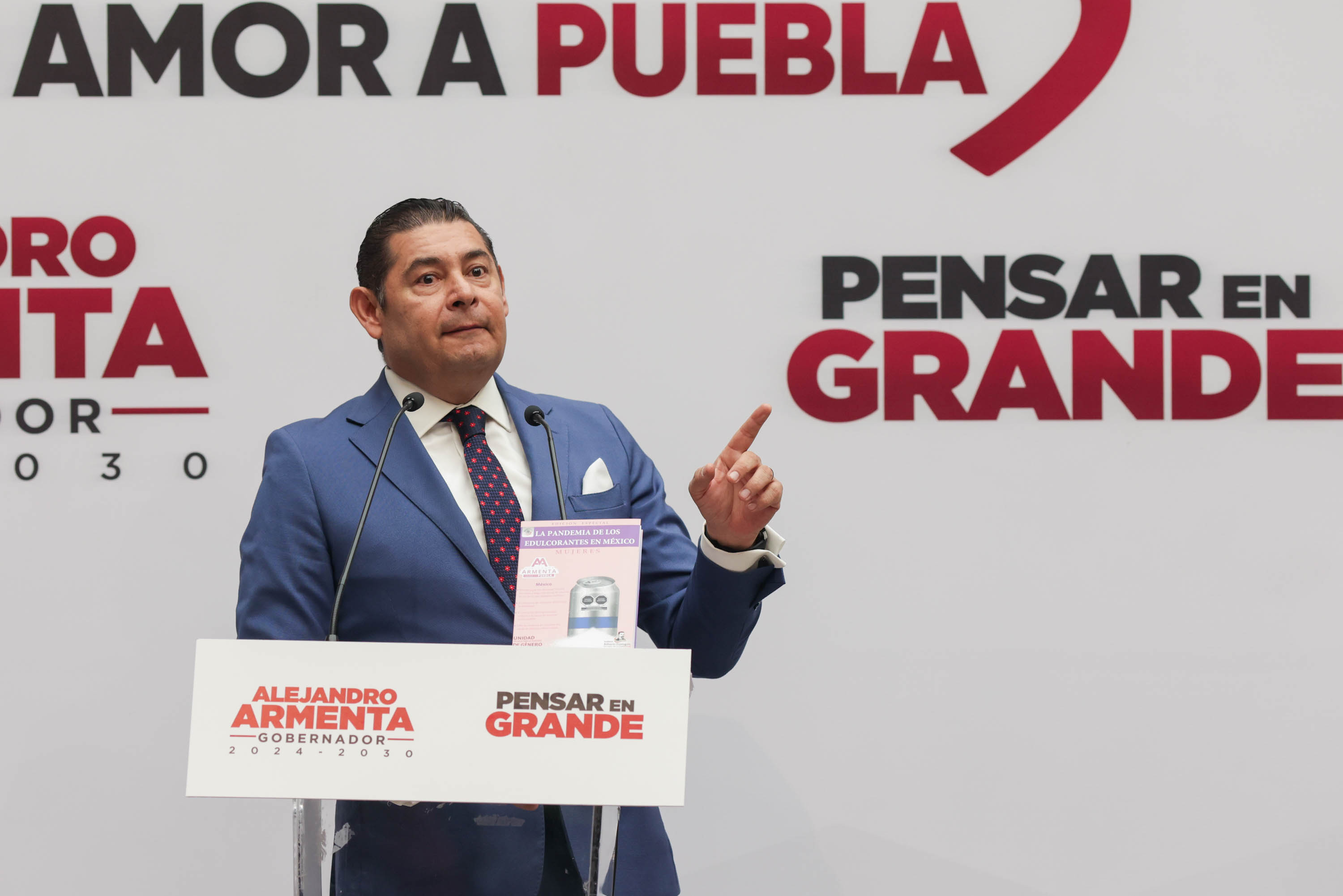 Armenta iniciará su gobierno con tres proyectos de movilidad en Puebla