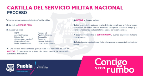 Registro para tramitar cartilla de servicio militar cierra el 15 de octubre en Puebla