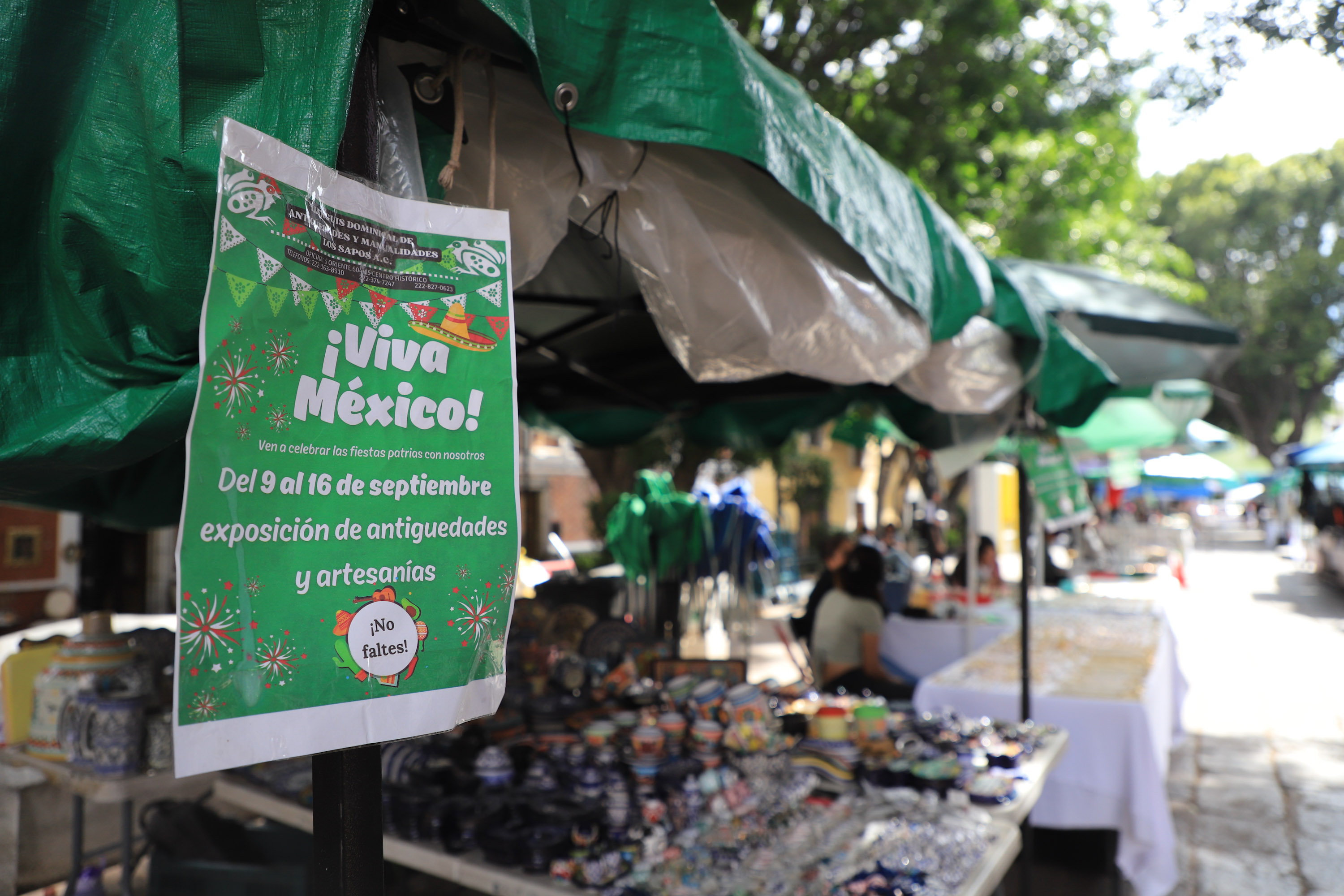 Visita toda la semana el Tianguis de Los Sapos 