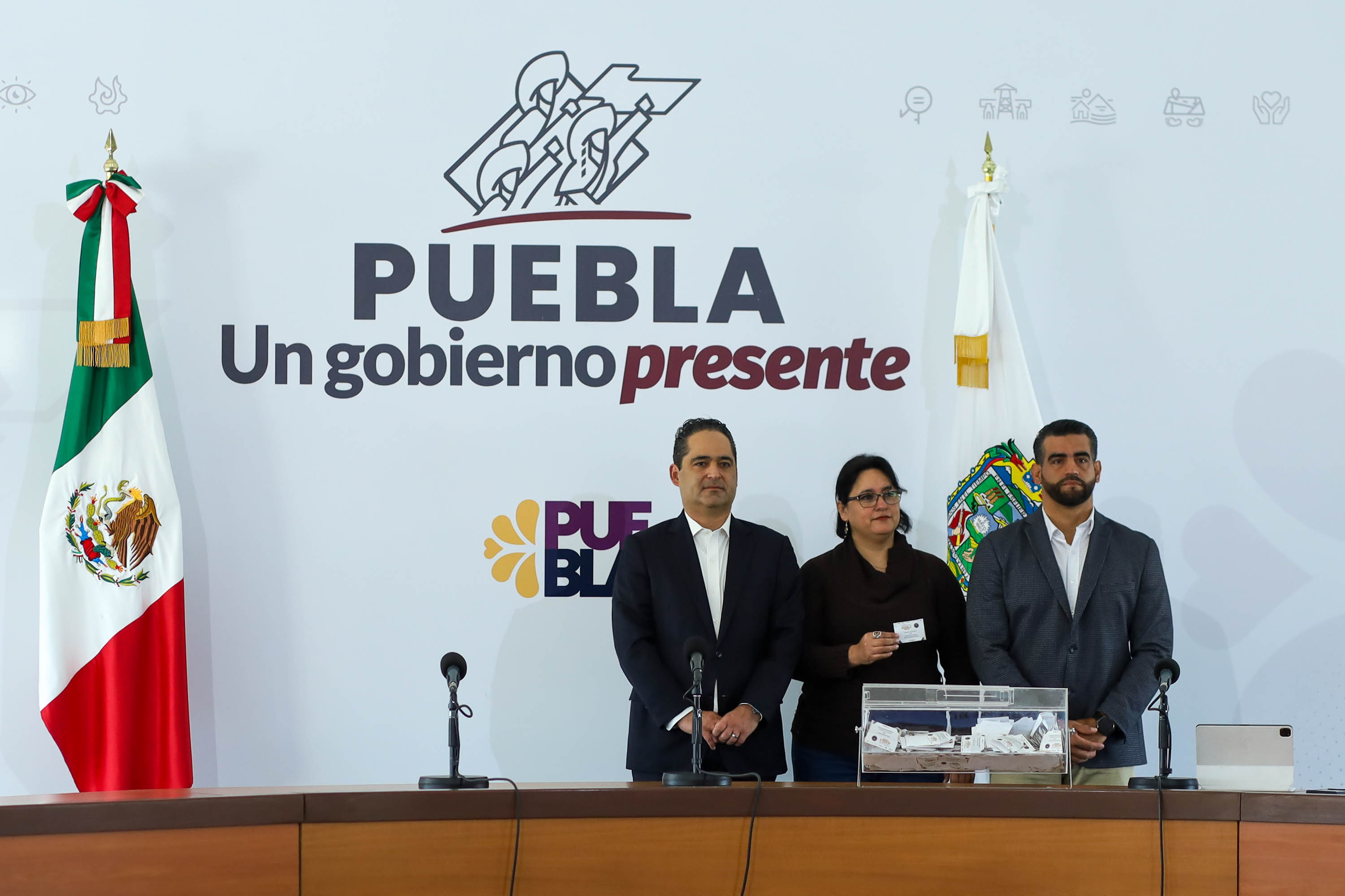 VIDEO Realiza Gobierno del Estado sorteo del Maratón Puebla 2024