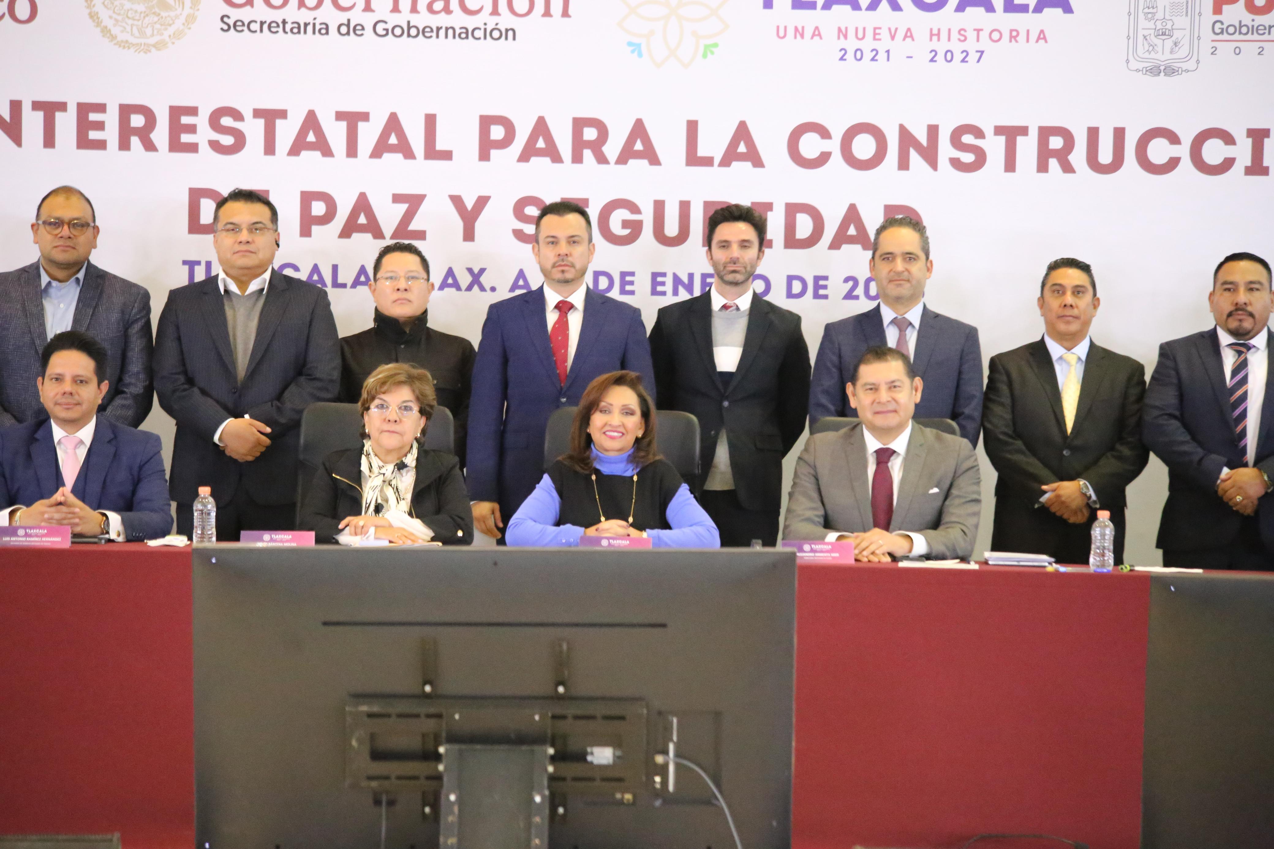 Puebla y Tlaxcala firman convenio para la Construcción de la Paz