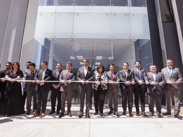 Céspedes inaugura edificios sede de tribunales laborales y la Secretaría de Administración