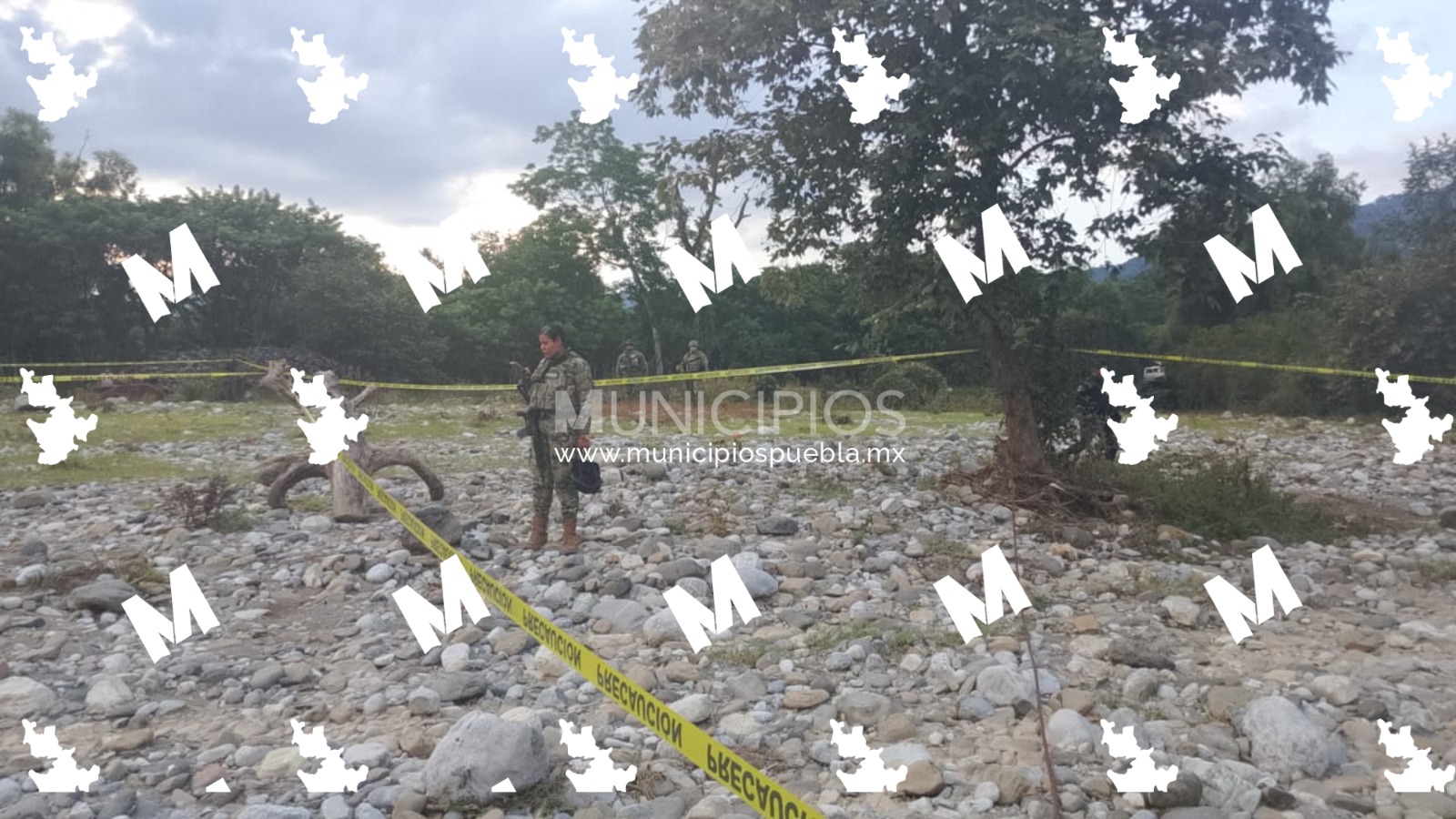Localizaron cadáver a orillas de un río en Xicotepec