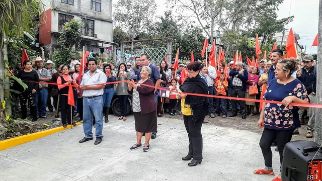 Inaugura Antorcha parque Los Venados en Ayotoxco
