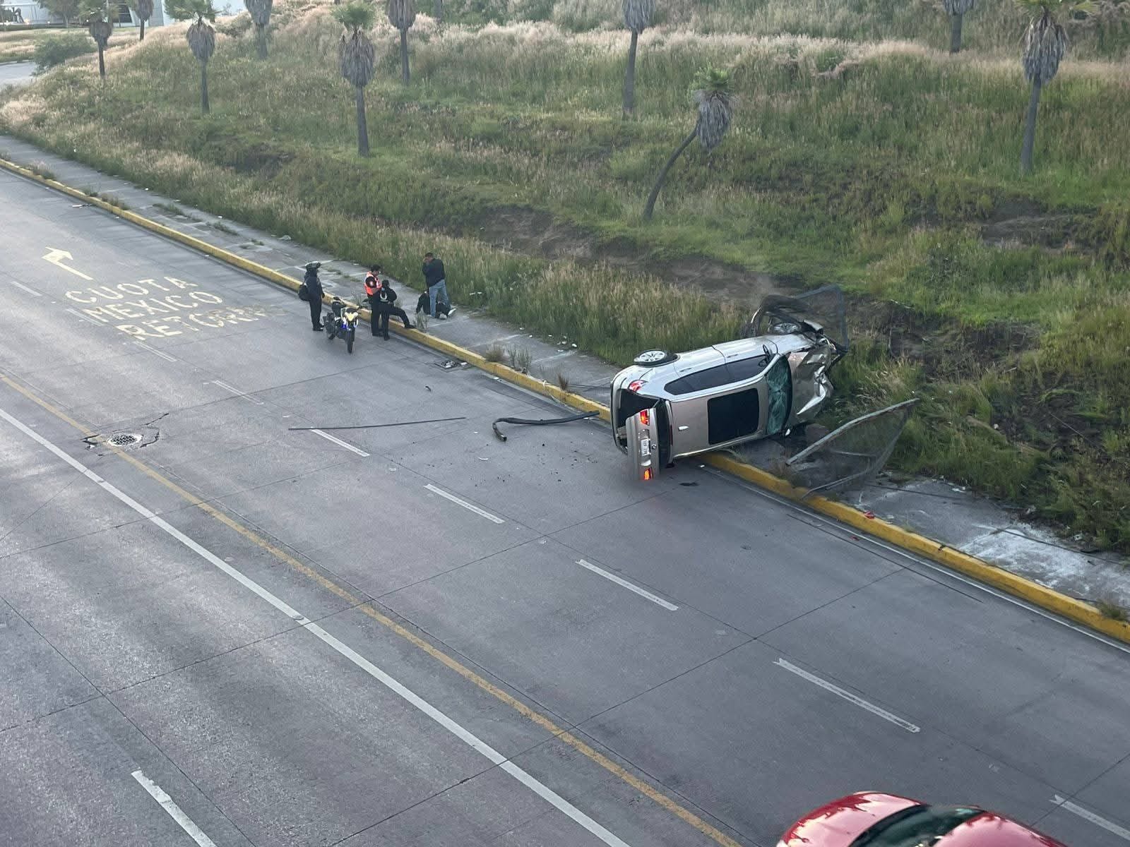 Por segundo día consecutivo se presenta accidente sobre Vía Atlixcáyotl 