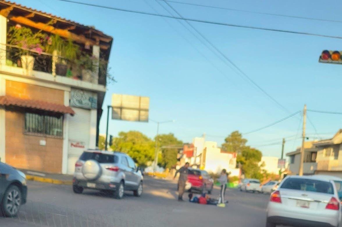 Atropellan a conductor de bicicleta en colonia Prados Agua Azul