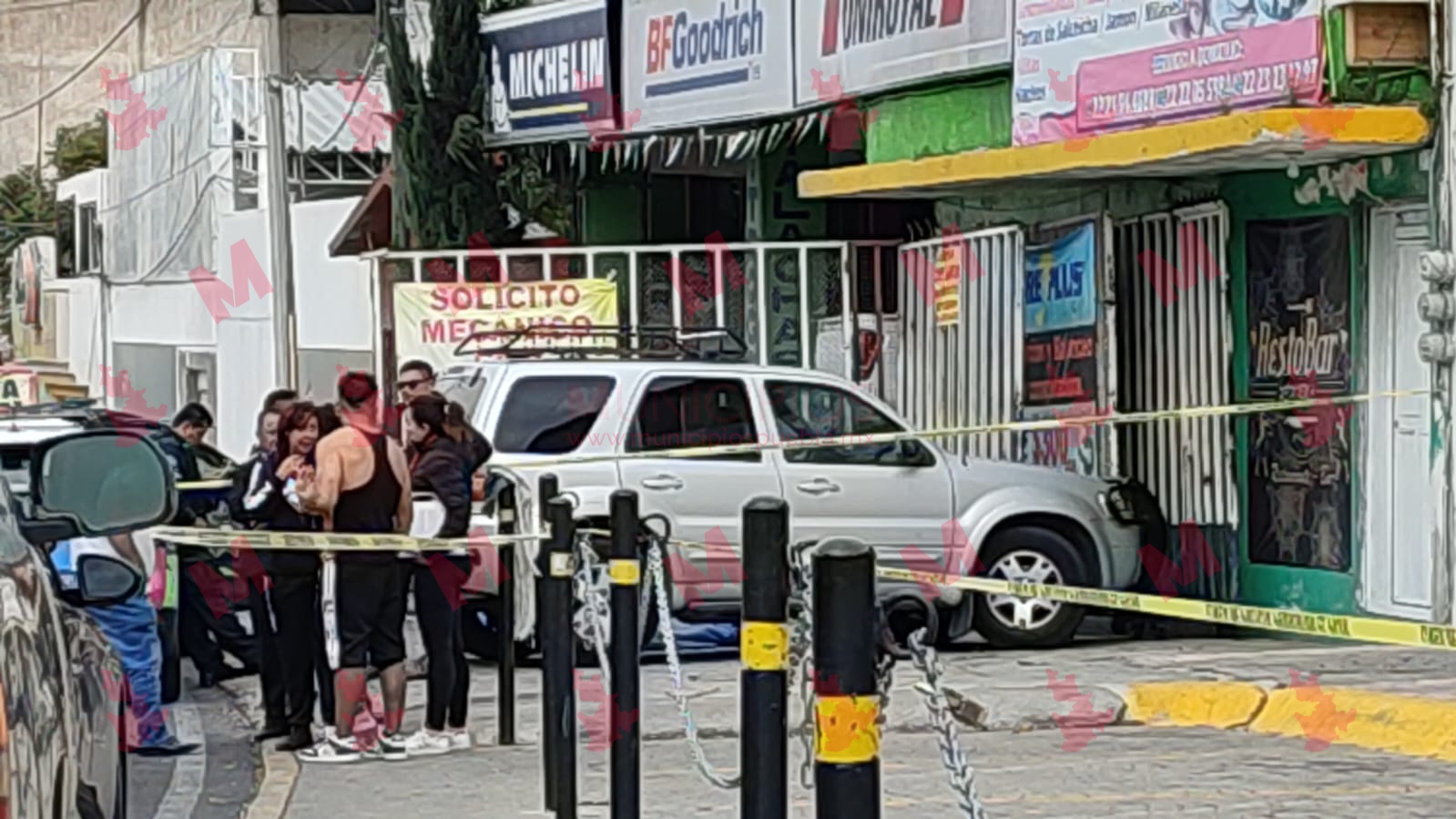 Abuelito muere en calles de la colonia Aquiles Serdán