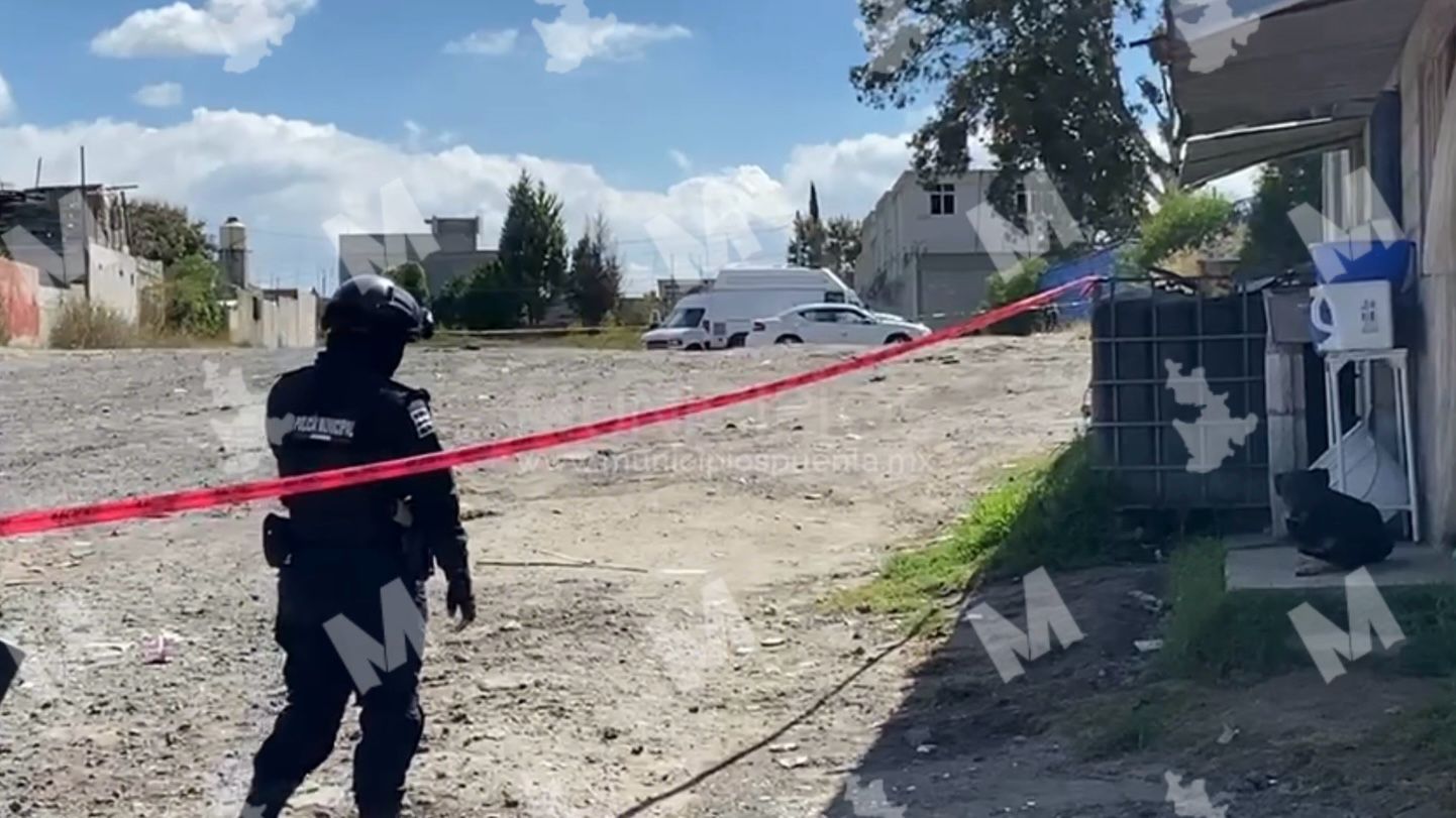 Hallan hombre muerto en predio de Cuautlancingo