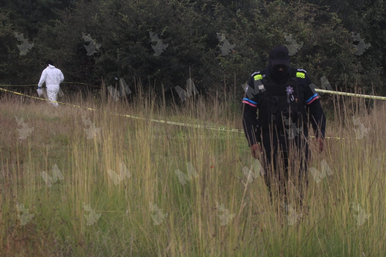 Hallan cadáver putrefacto en límites de La Resurrección y Xonacatepec