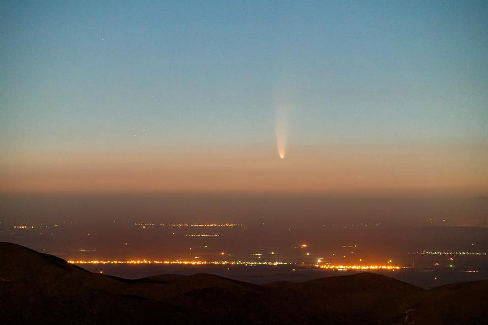 No te pierdas el paso del cometa Neowise, aquí te decimos cuando verlo