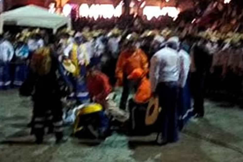 Muere huehue en pleno carnaval de Huauchinango