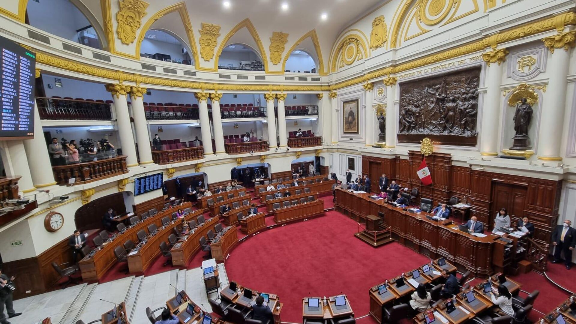 Congreso de Perú rechazó la reforma que adelantaría elecciones para presidente              