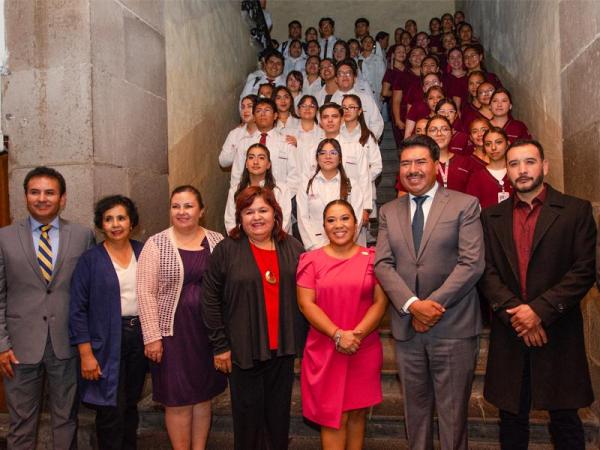 Rectora de la USEP rindió el Primer Informe de Actividades