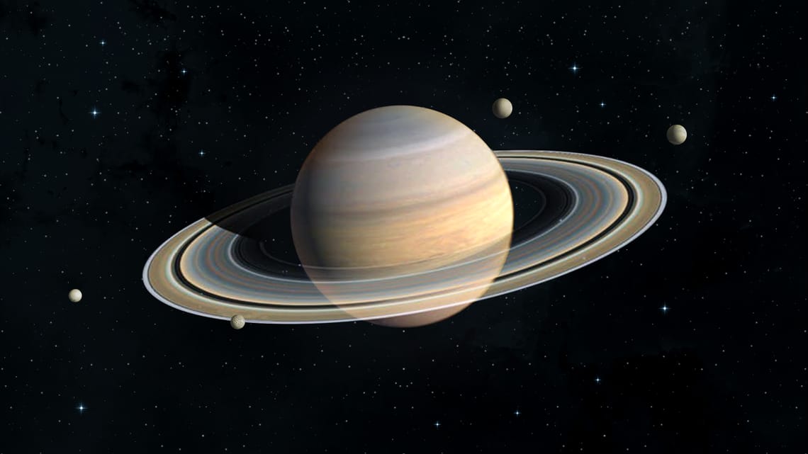 Dan a conocer posible origen de los anillos de Saturno