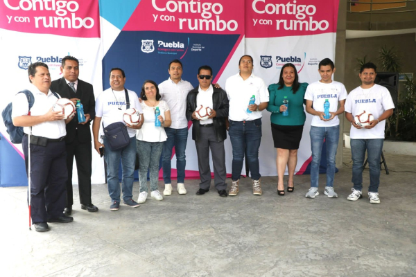 Puebla capital, sede de la tercera fecha del Goalball 2023