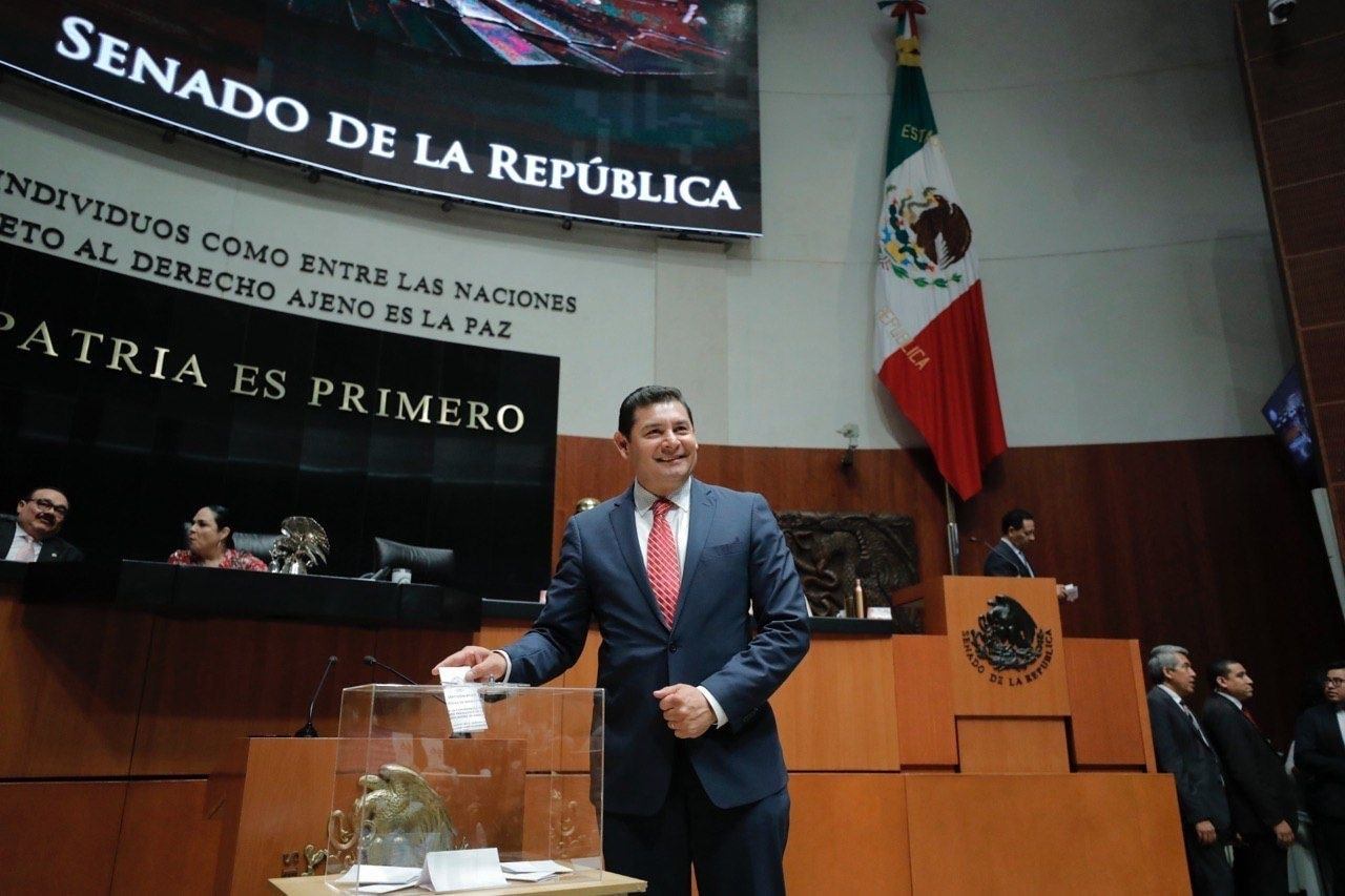 Agradece Armenta consideración para presidir Mesa Directiva del Senado