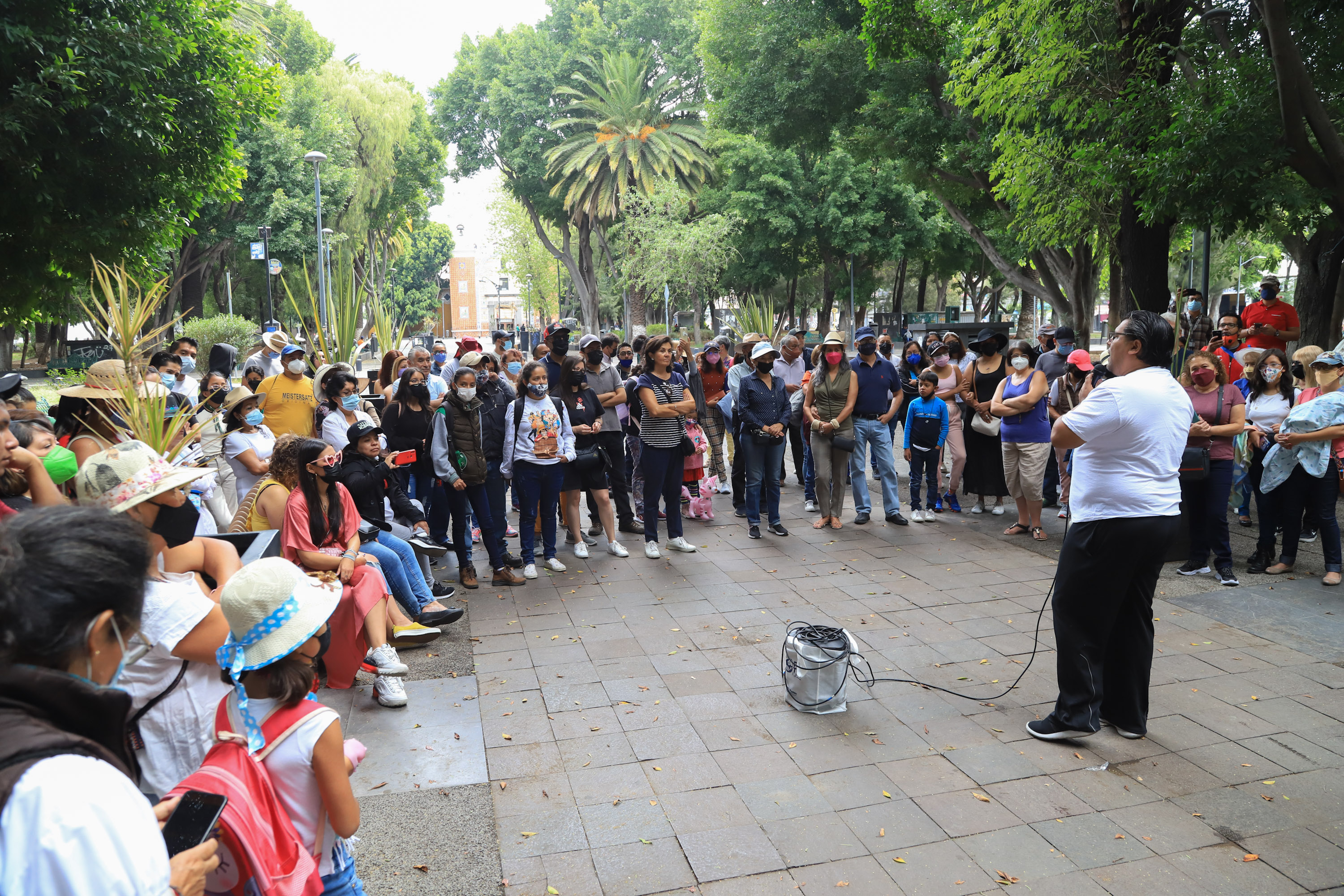 Realizan Recorriendo la Historia de Puebla