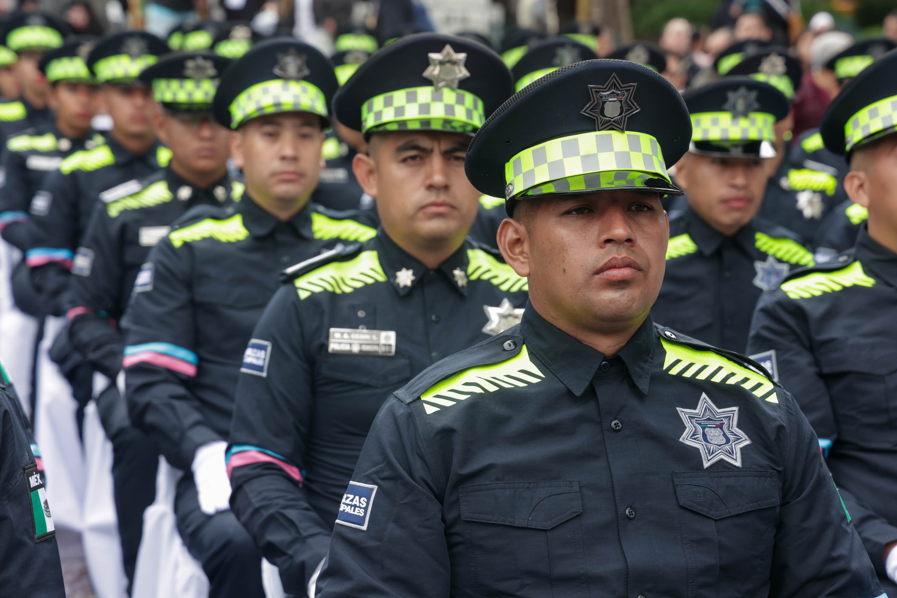 Cerca de 400 policías dejarán las oficinas y vigilarán la ciudad de Puebla