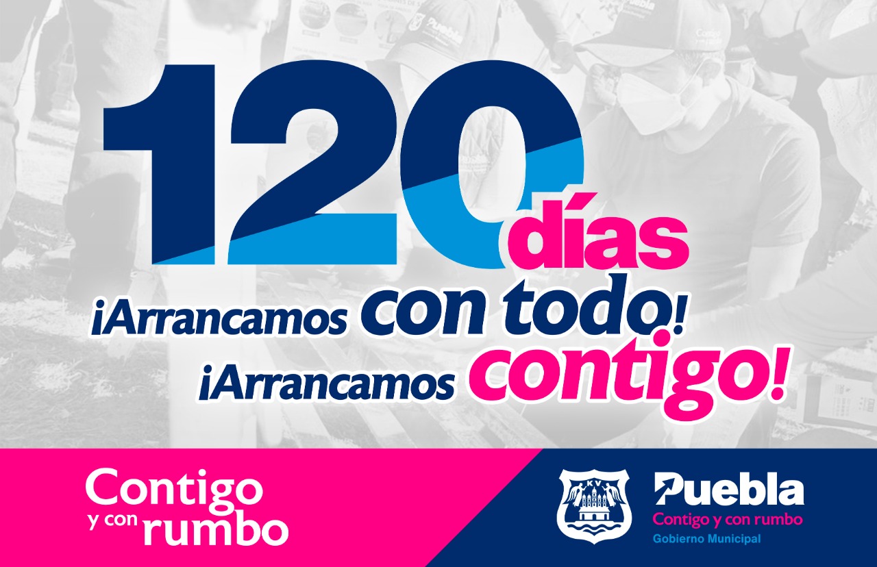 Este lunes Rivera rendirá informe a 120 días como edil de Puebla