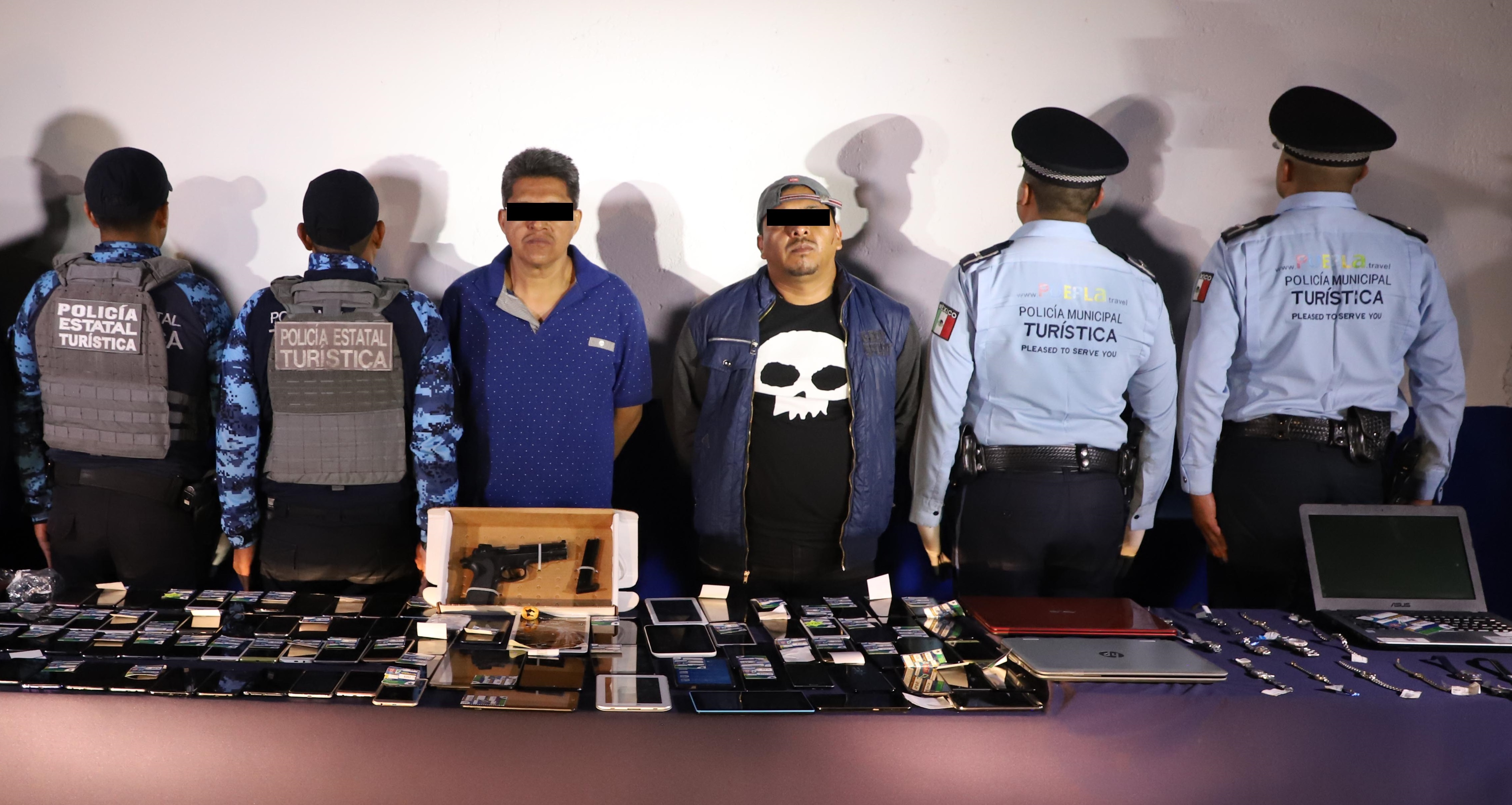 Los detienen con 120 artículos robados, intentaron robar casa de empeño