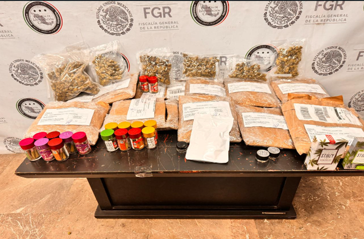 Por pitazo descubren envíos de droga en paquetería de Guadalajara