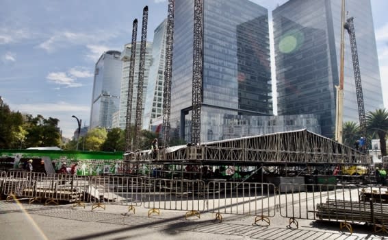 Por concierto de Los Ángeles Azules cierran Paseo de la Reforma