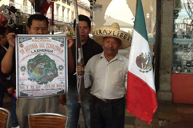 Anuncian encuentro nacional en defensa de la tierra en Zacatepec