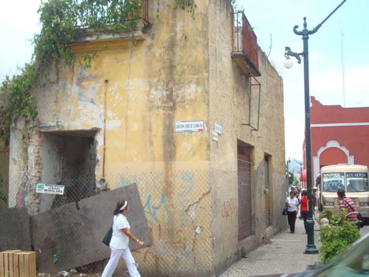 En riesgo más de 130 casonas del centro histórico de Atlixco