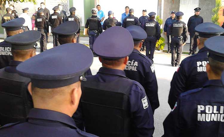 Desde enero, Atlixco ha dado de baja a 65 policías