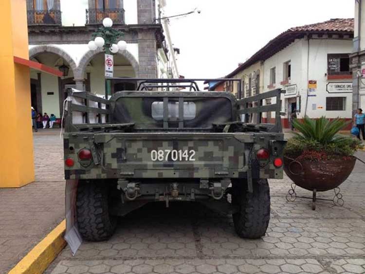 Realiza Ejército patrullaje en pueblo mágico de Zacatlán