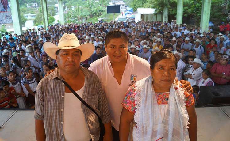 Un gobierno justo y para todos, ofrece Óscar Paula para Cuetzalan