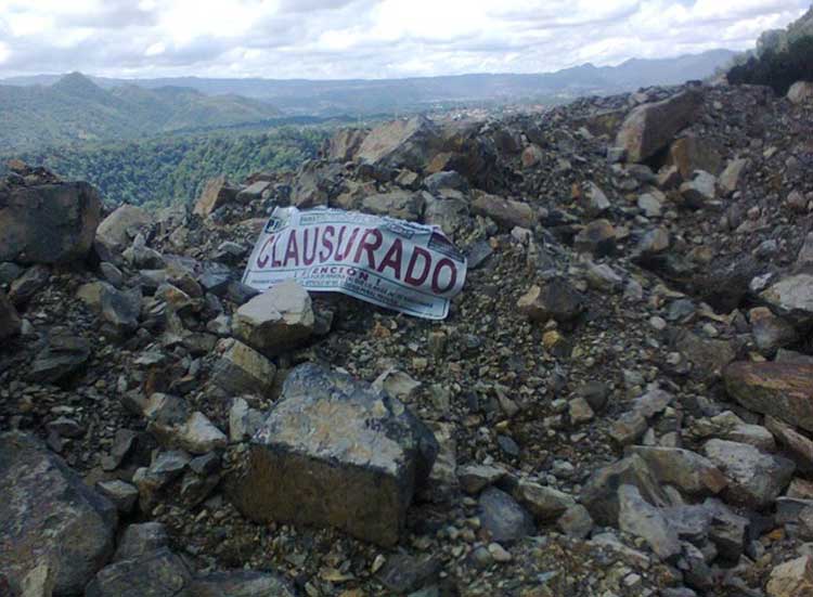 Clausura Profepa basurero a cielo abierto en Juan Galindo