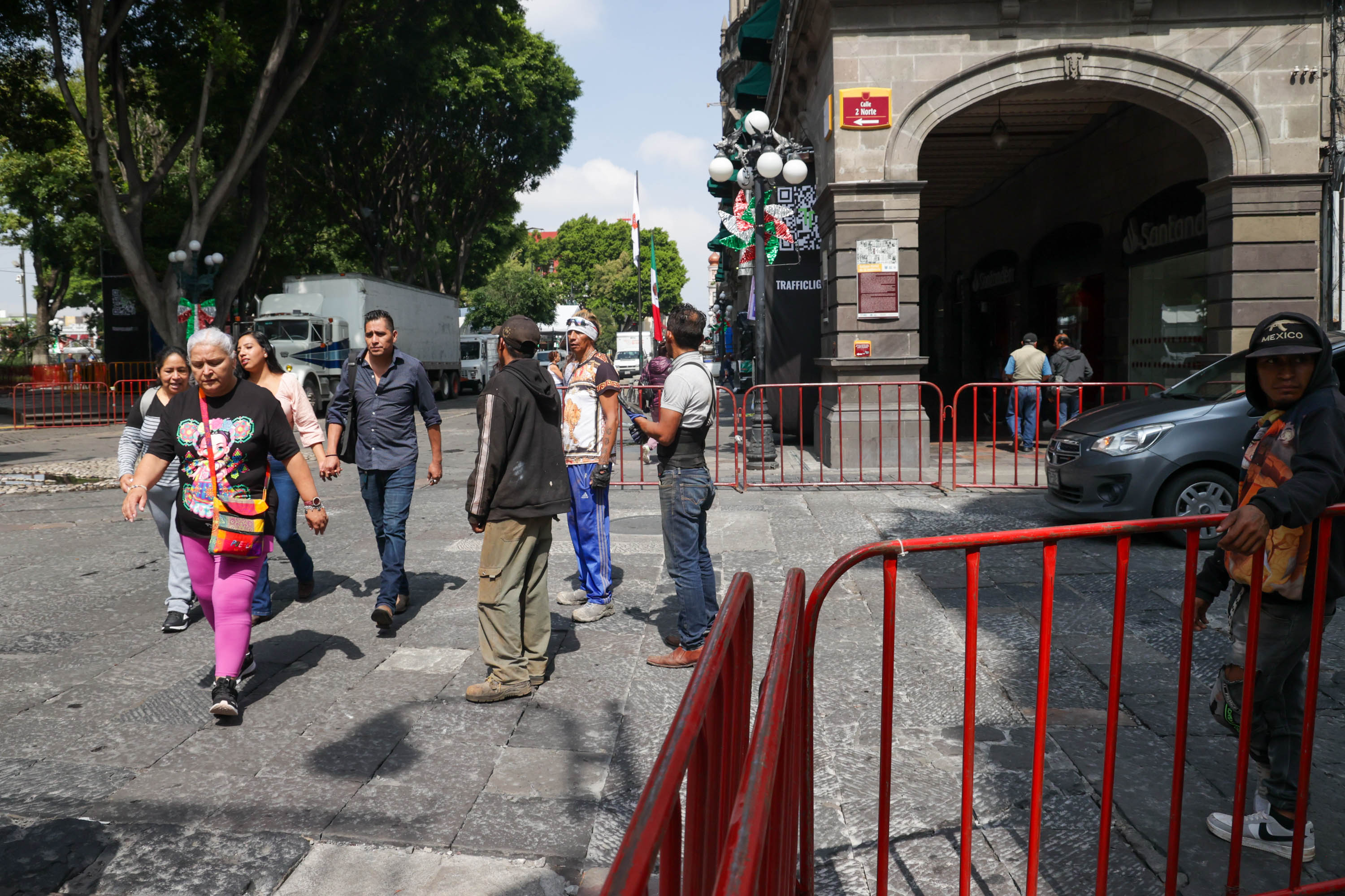 Checa los cierres viales en Puebla por el Grito de Independencia