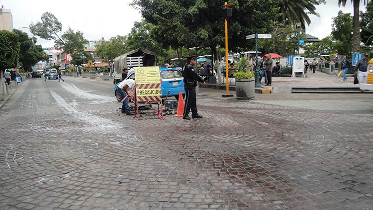Invierte Tehuacán 2 mdp para bacheo en calles de la ciudad