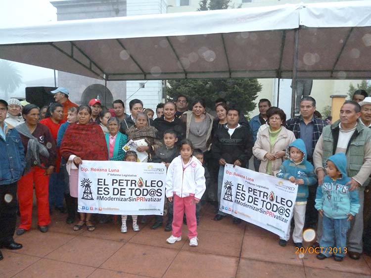 Llama Roxana Luna a que Cabildos rechacen privatización del agua