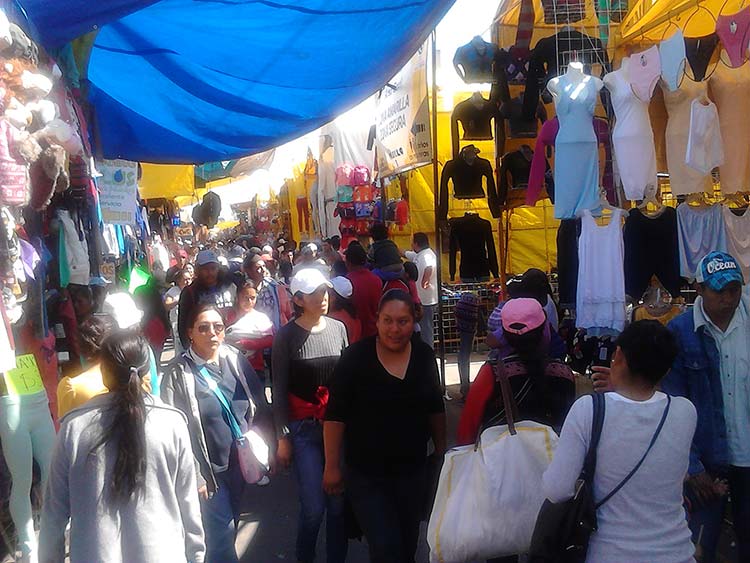 Anuncia COP campaña de descuentos en el tianguis de Texmelucan