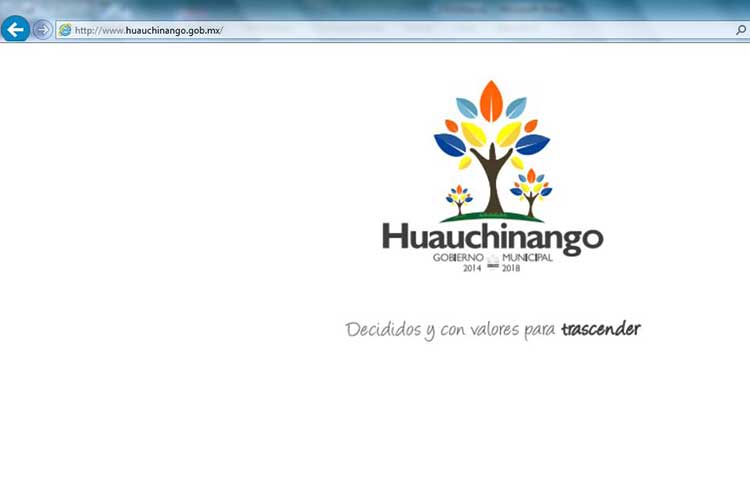 Ni acceso al portal de gobierno dejó edil saliente de Huauchinango