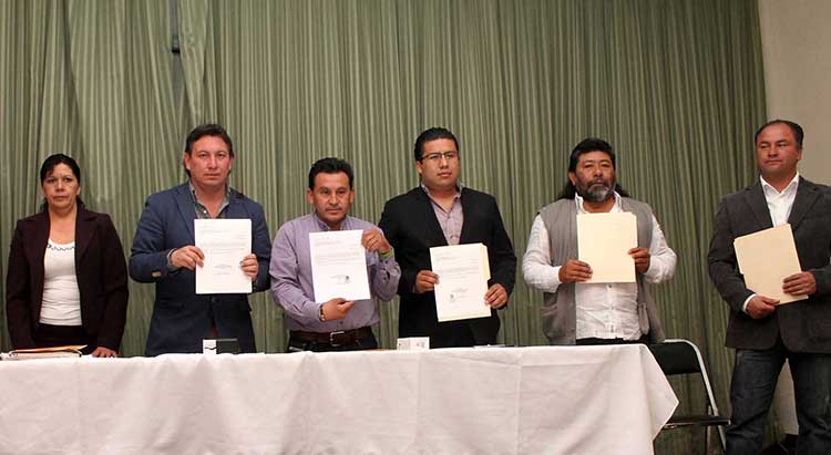 Alcaldes firman convenio para mantenimiento del Cereso de Tepeaca