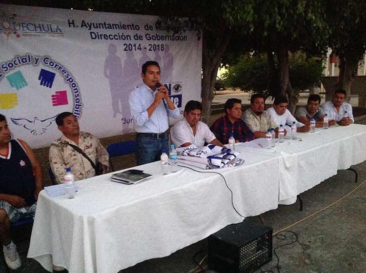 Ante delincuencia integran el primer Comité de Paz Social en Huaquechula