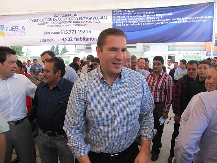Destaca RMV disposición de ediles para el combate a la pobreza en Puebla