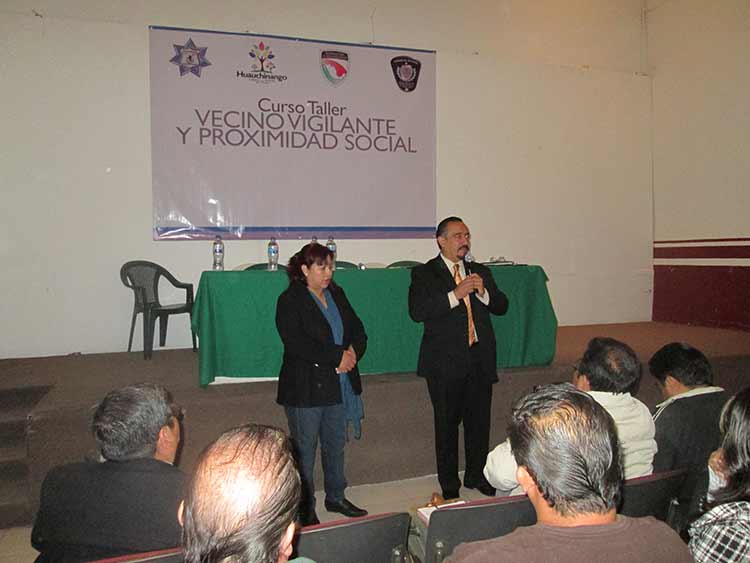 Ante delincuencia, implementan Vecino Vigilante en Huauchinango