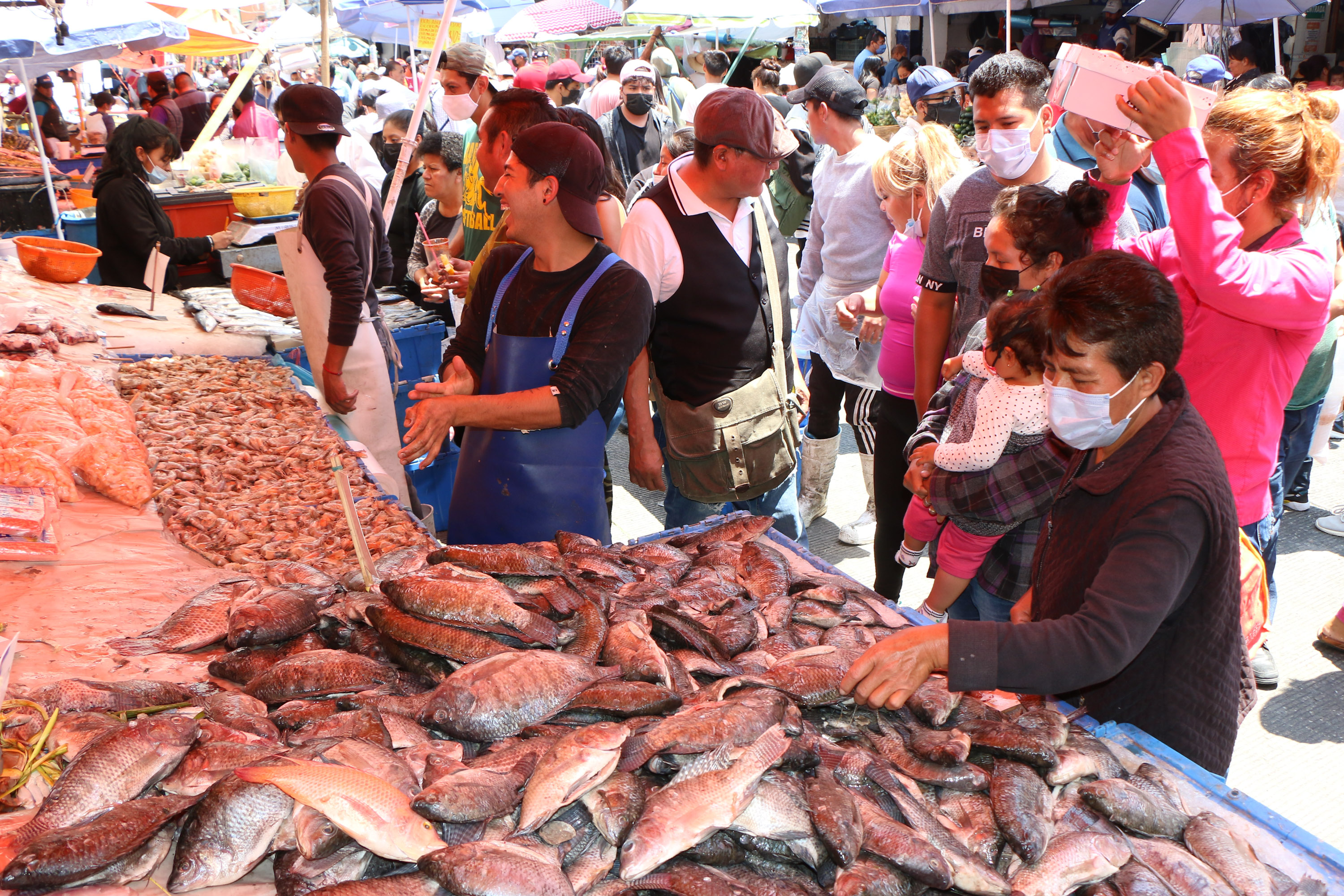 Sigue en análisis el corredor gastronómico de la zona de pescados y mariscos