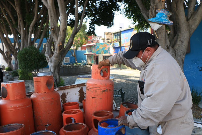 El gas se encarece 6.2% en Puebla pese a control de precios