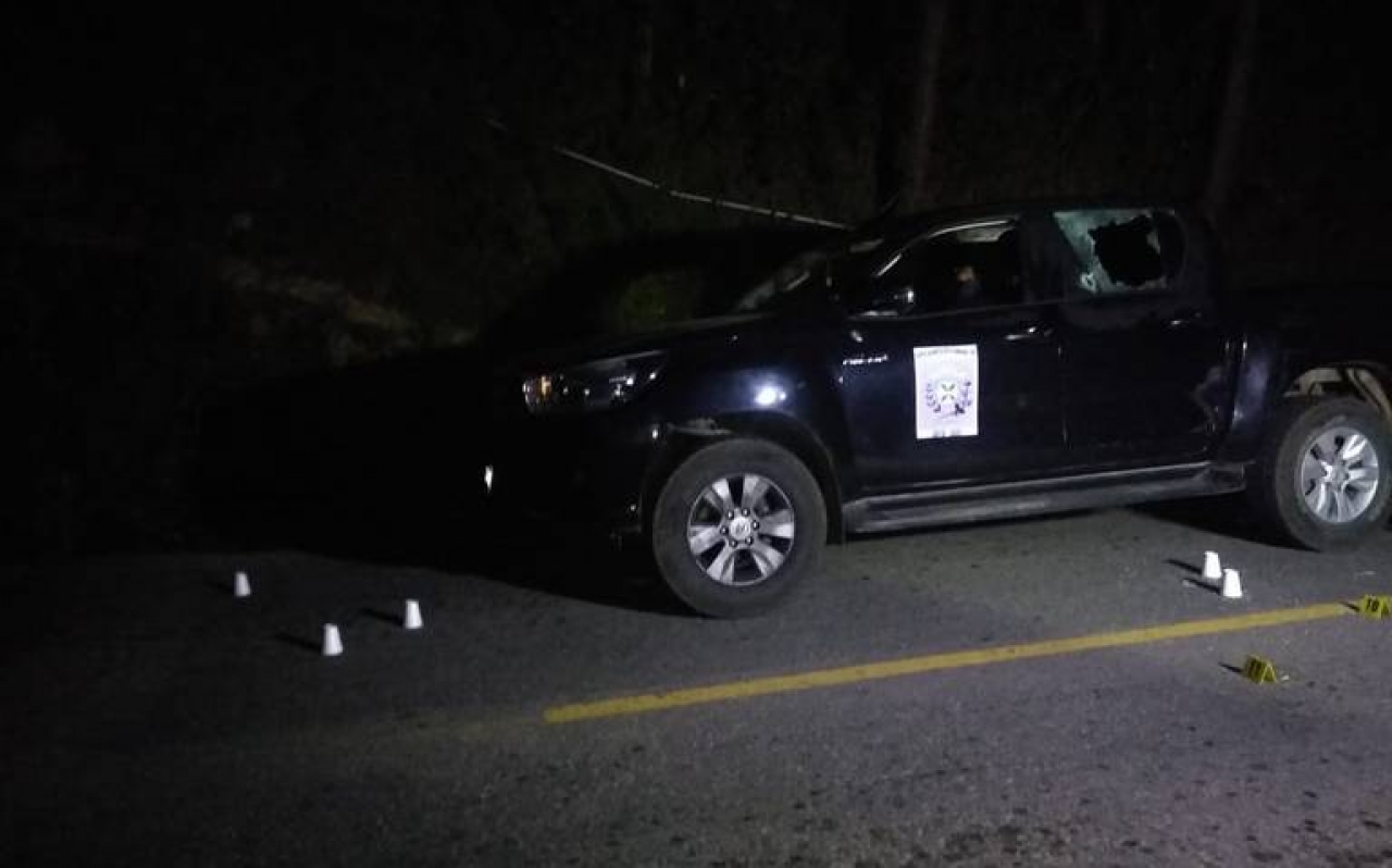 Dispararon 31 ocasiones contra camioneta de alcaldesa asesinada
