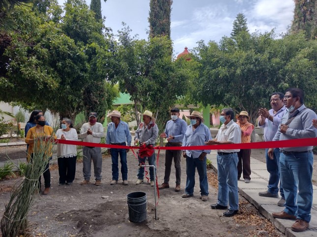 Concluyen obra de agua potable en Santa Catarina Tehuixtla en Atexcal