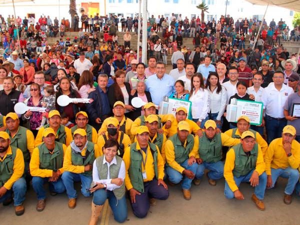 Dispondrá Puebla de helicópteros para combate de incendios forestales: Céspedes