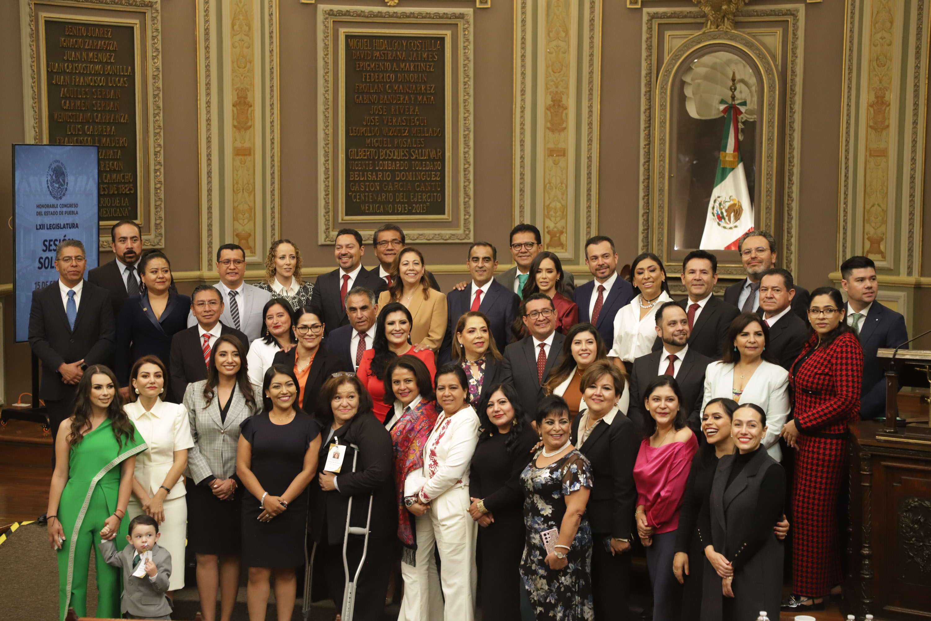 Rinde protesta LXII Legislatura del Congreso de Puebla