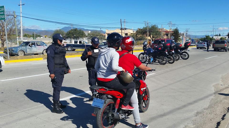 Aseguran 30 motocicletas en operativos viales de Tehuacán
